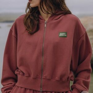 Daily Drills Burgundy MATCHING SET